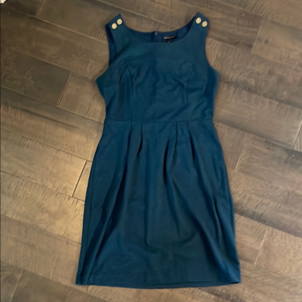 Blue Sleeveless Dress